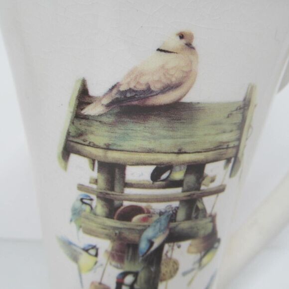 Marjolein Bastin Tall Latte Mug Natures Sketchbook Bird House Feeder Mug - Picture 2 of 8